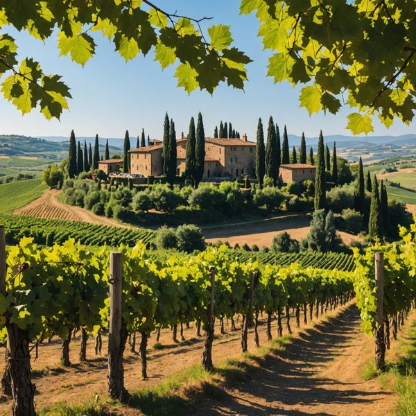 Peut-on trouver une maison de vacances en Toscane avec des cours de cuisine et des visites de vignobles?