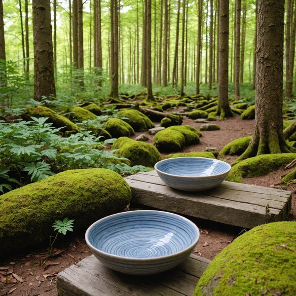 Quels hébergements en Bretagne offrent des ateliers de poterie et des balades en forêt?