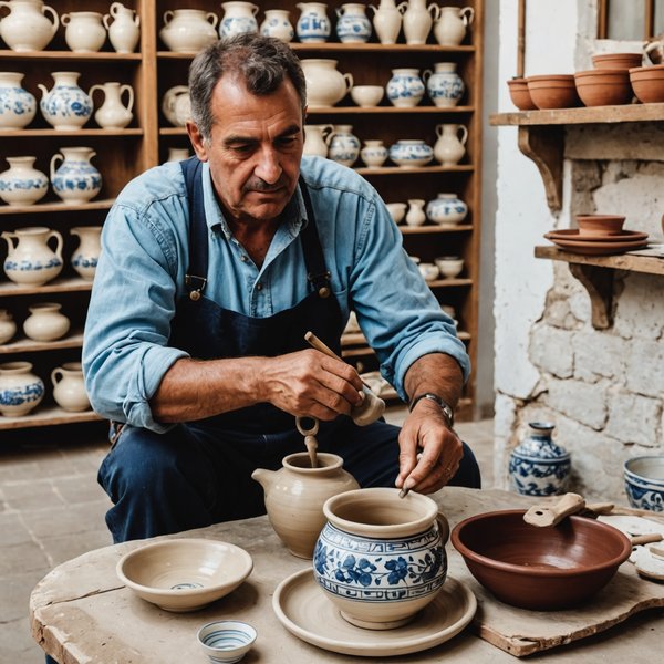 Comment découvrir les traditions de la fabrication de céramique en Grèce?
