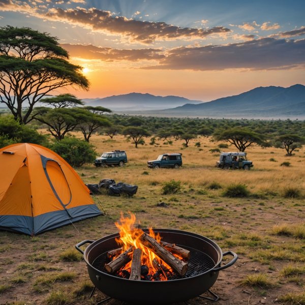 Comment organiser un camping pour observer les animaux sauvages en Afrique?